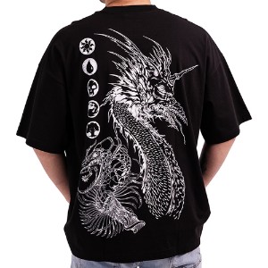 Magic: The Gathering - Monochrome Icons Oversized T-Shirt