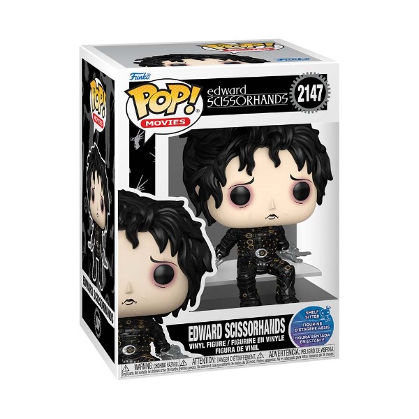 Edward Scissorhands - Edward Scissorhands Pop! Shelf Sitter Vinyl Figure - Packshot 2