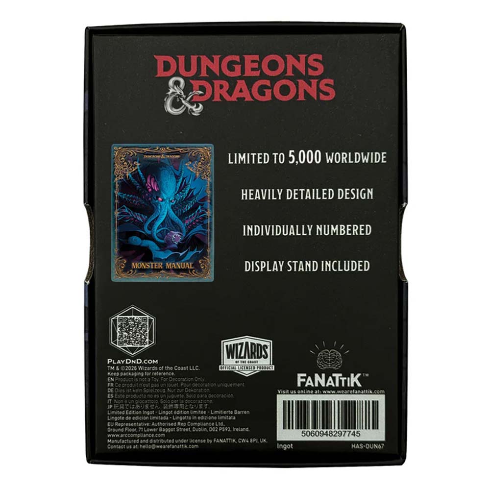 Dungeons & Dragons – Monster Manual Alternate Cover Ingot - Packshot 4