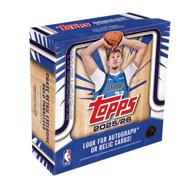 NBA - TC - Topps Flagship 2025/26 Mega Box - Toys and Collectibles