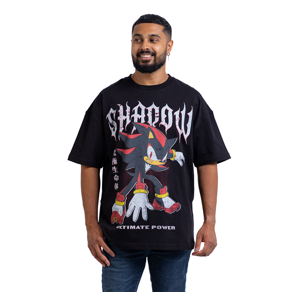 Sonic the Hedgehog - Shadow Ultimate Power Oversized T-Shirt - Packshot 2