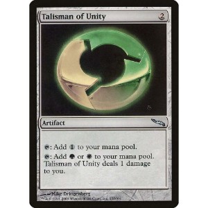 Magic: The Gathering - TCG - Mirrodin - Talisman of Unity 257 Foil