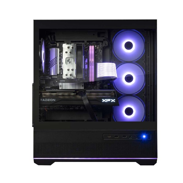 Evolve - Violet Vortex V2 - RTX 5050 8GB | Ryzen 5 5500 | 32GB DDR4 | 1TB Storage Gaming PC - Packshot 1