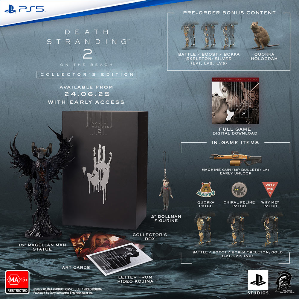 DEATH STRANDING 2: ON THE BEACH - Collector's Edition - Packshot 2