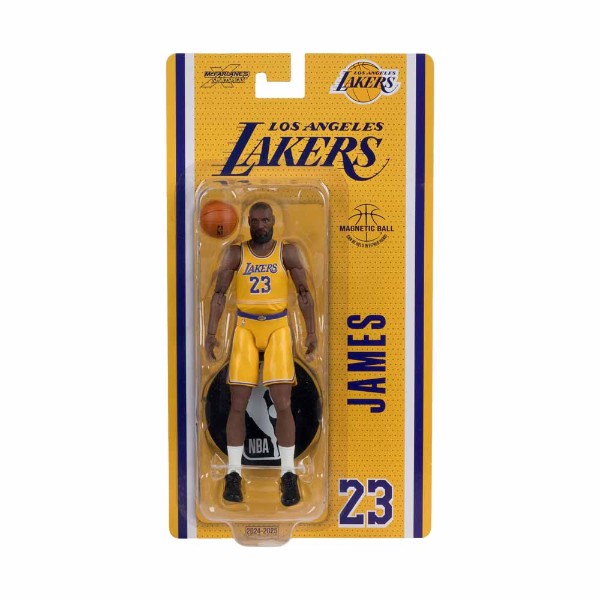 NBA - LeBron James (LA Lakers) SportsPick Action Figure - Packshot 6