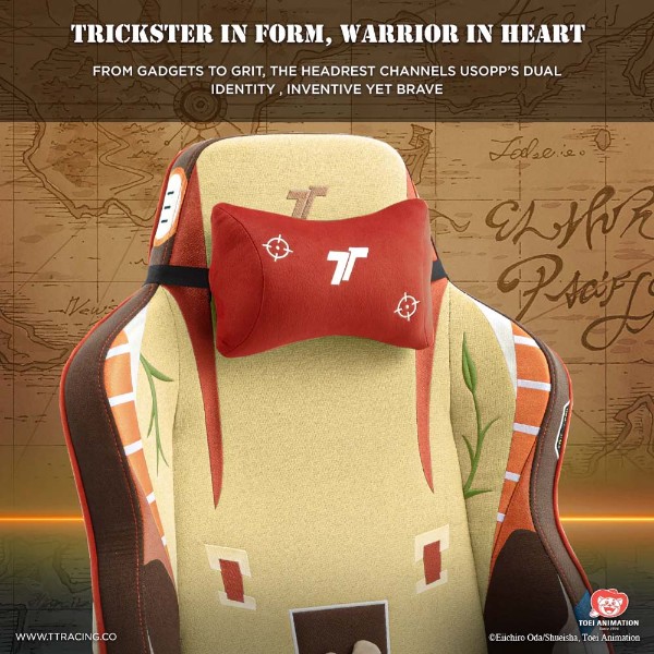 TTRacing - Swift X Pro Air Threads Fabric Gaming Chair - Usopp Edition - Packshot 3
