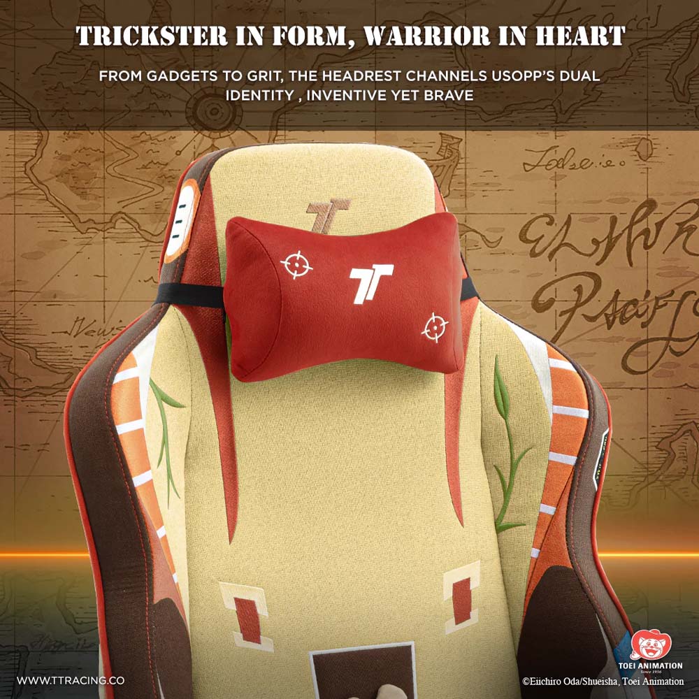 TTRacing - Swift X Pro Air Threads Fabric Gaming Chair - Usopp Edition - Packshot 3