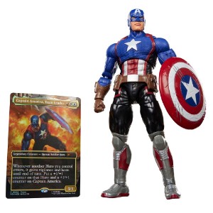 Marvel x Magic: The Gathering - Captain America Marvel Legends Action Figure
