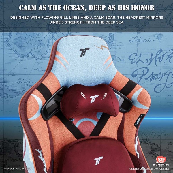 TTRacing - Surge X Air Threads Fabric Gaming Chair - Jinbe Edition - Packshot 3