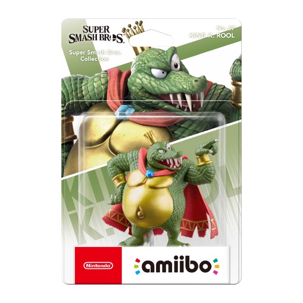 Nintendo amiibo (Super Smash Bros.) - King K. Rool Character Figure - Packshot 2