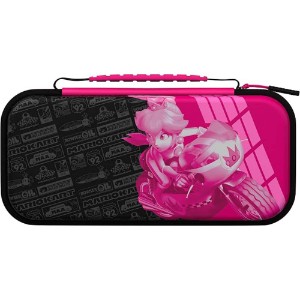 PDP - Travel Case Plus Glow - Grand Prix Peach for Nintendo Switch