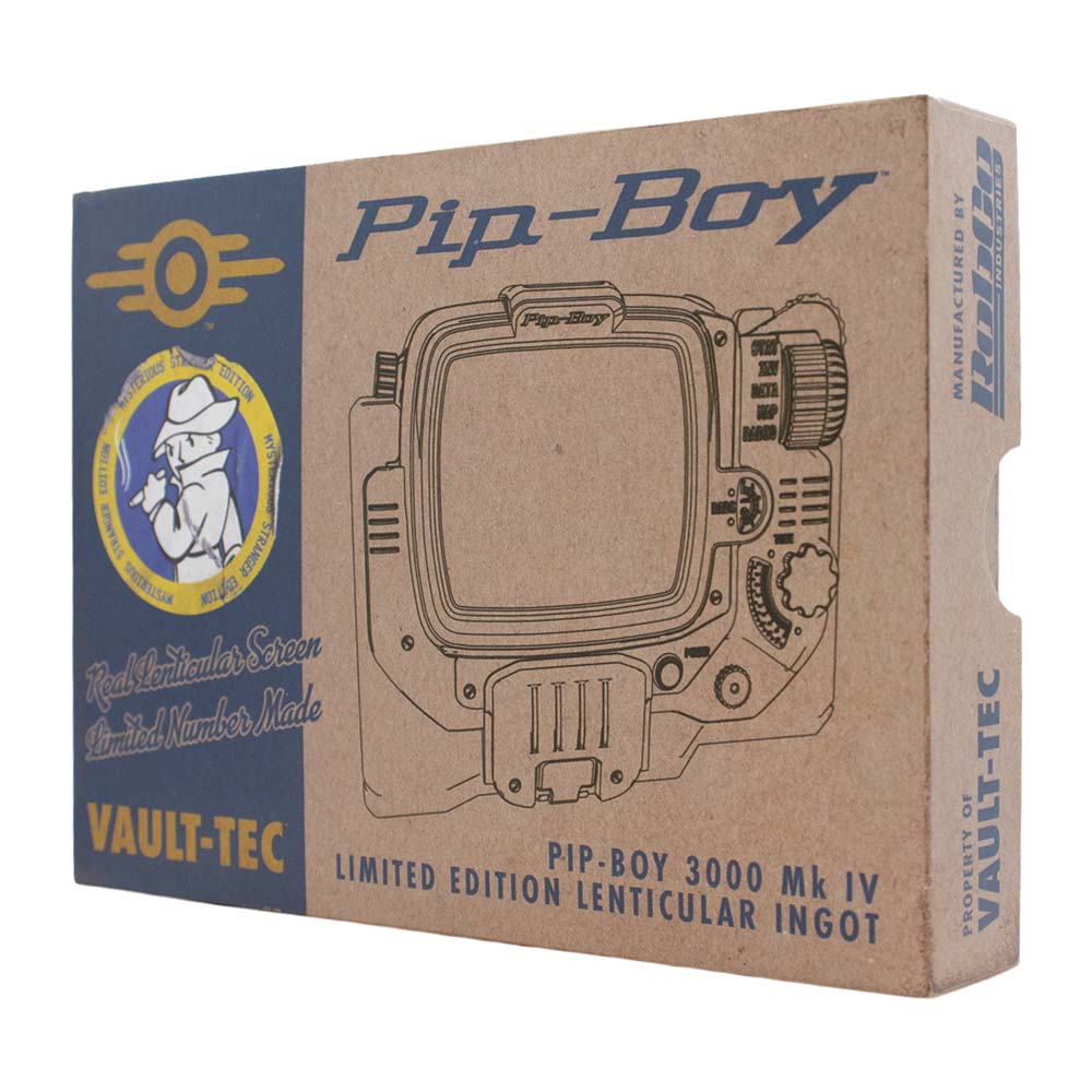 Fallout - Pip-Boy Limited Edition Lenticular Ingot – Mysterious Stranger Variant - Packshot 4