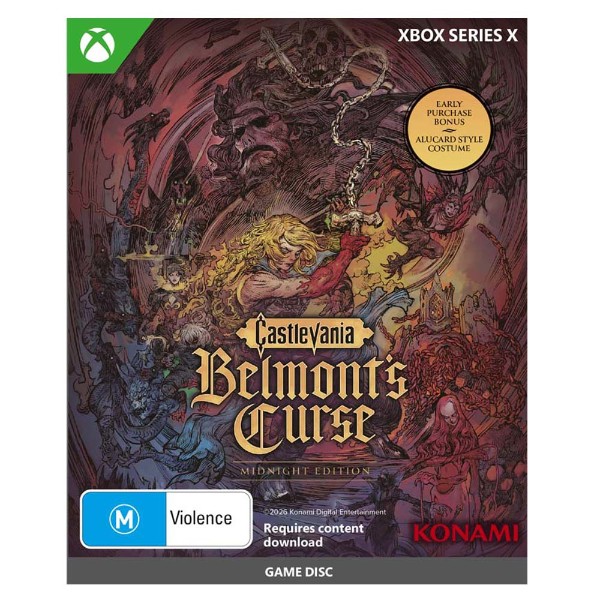 Castlevania: Belmont's Curse - Midnight Edition - Packshot 1