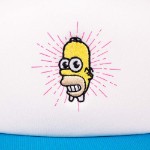 The Simpsons - Mr Sparkle Hi Crown Trucker Cap By Flexfit Yupoong - Packshot 3