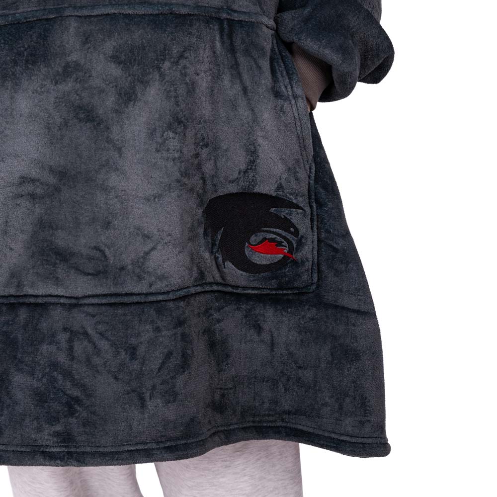 How to Train Your Dragon - Toothless Oversized Blanket Hoodie - Packshot 6