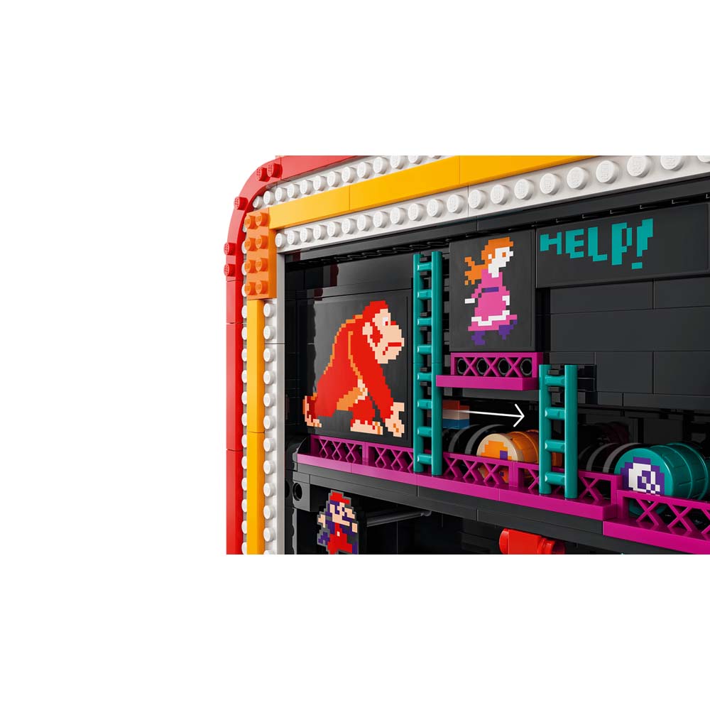 Nintendo - LEGO Super Mario - Donkey Kong Arcade Machine #72051 - Packshot 6