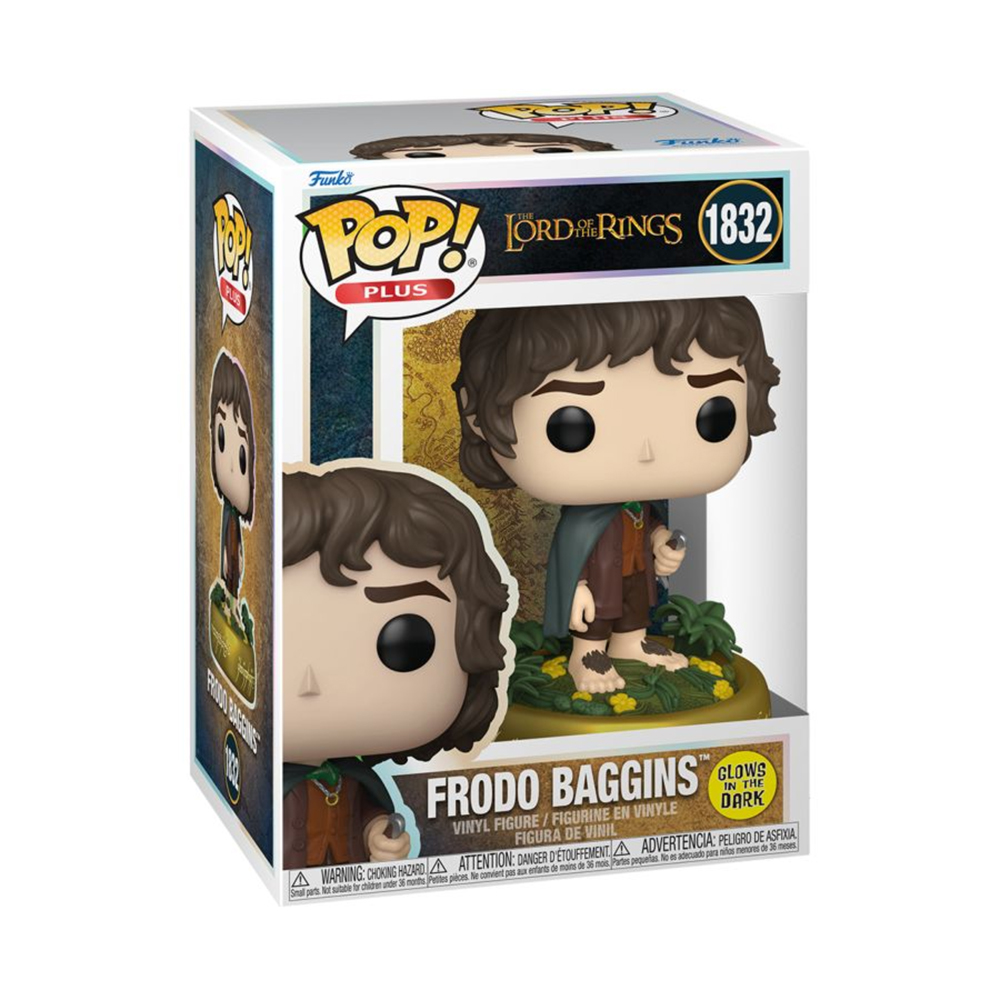 The Lord of the Rings - Frodo Baggins (Glow) Pop! Plus Figure - Packshot 3