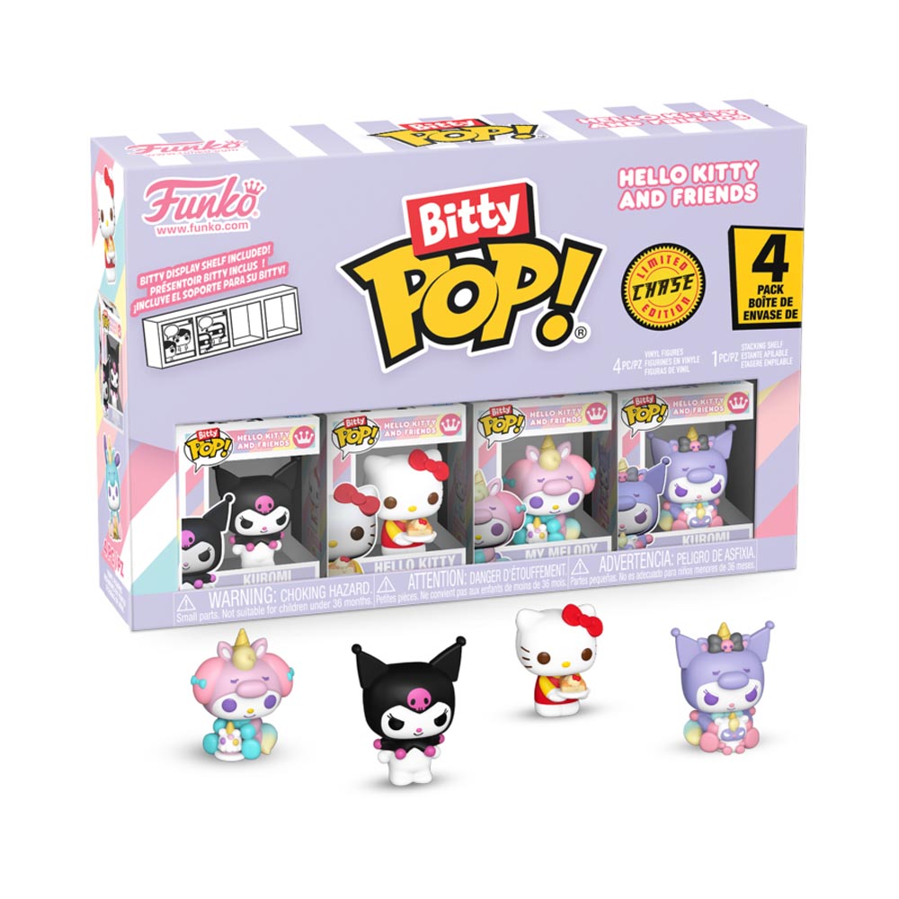 Sanrio - Kuromi Bitty Pop! Vinyl 4-Pack - Packshot 1