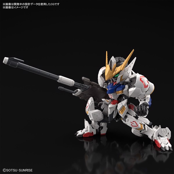 Mobile Suit Gundam: Iron-Blooded Orphans - Barabatos MG SD Model Kit - Packshot 3