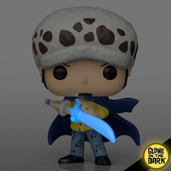 One Piece - Trafalgar Law with Blue Anesthesia Glow Pop! Vinyl Figure - Packshot 2