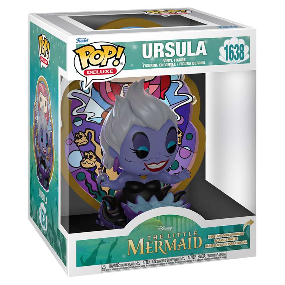 Disney - The Little Mermaid - Ursula Stained Glass Deluxe Pop! Vinyl Figure - Packshot 2