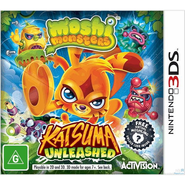 Moshi Monsters: Katsuma Unleashed - Packshot 1