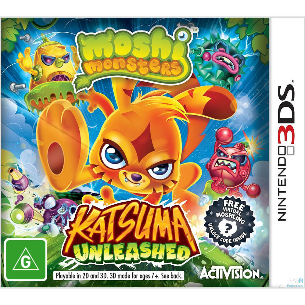 Moshi Monsters: Katsuma Unleashed - Packshot 1