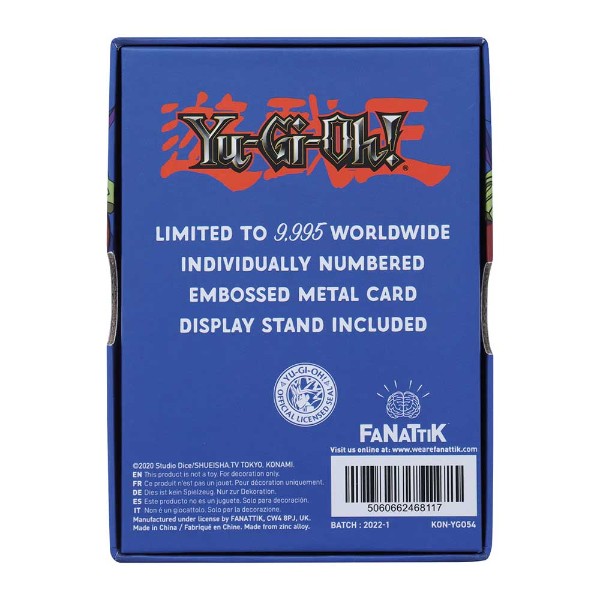 Yu-Gi-Oh! - Time Wizard Metal Card - Packshot 4