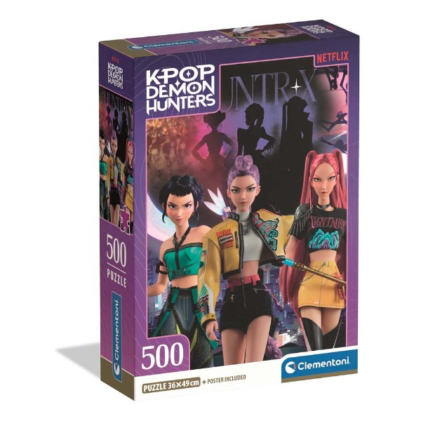Netflix - KPop Demon Hunters - Huntrix 500 Piece Jigsaw Puzzle - Packshot 1