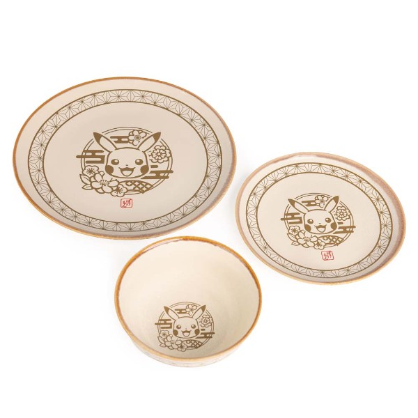 Pokemon - Pikachu Wagara 12-Piece Dinner Set - Packshot 1