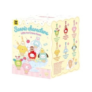 Sanrio - Little Ice Cream Cone Series Plush Blind Box (Single Box)