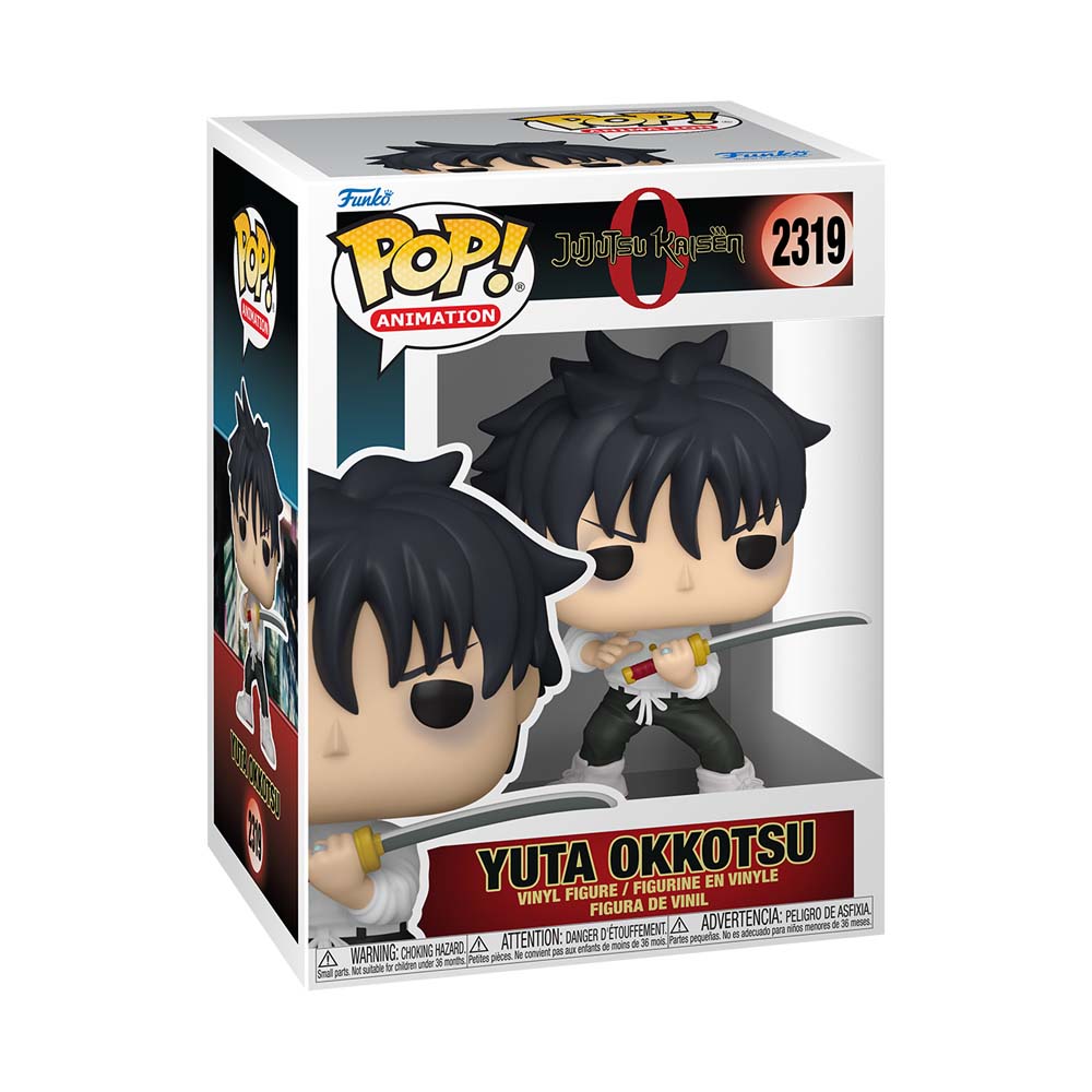 Jujutsu Kaisen 0 - Yuta Okkotsu with Katana Pop! Vinyl Figure - Packshot 2