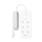 Belkin - Connect 6-Outlet 2 USB Surge Protector - Packshot 1