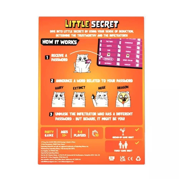 Exploding Kittens: Little Secret Card Game - Packshot 6