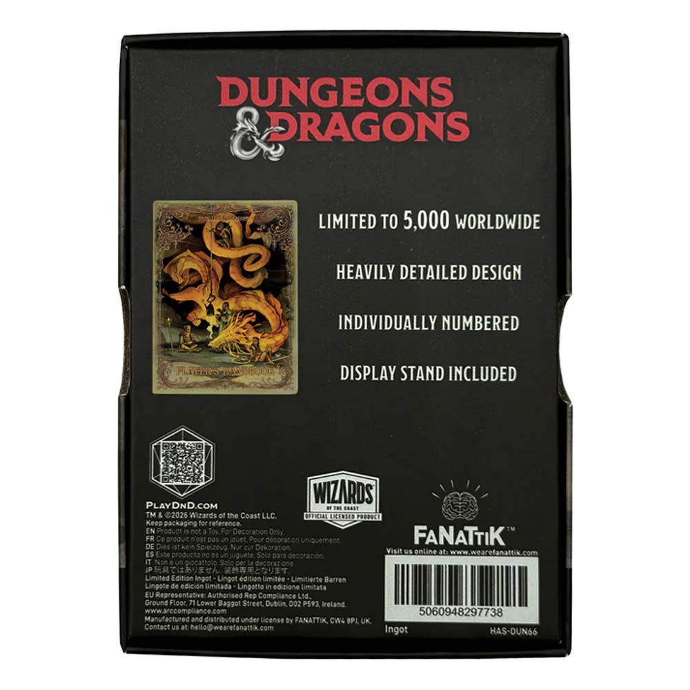 Dungeons & Dragons – Player’s Handbook Alternate Cover Ingot - Packshot 4