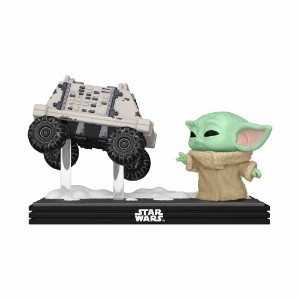 Star Wars – The Mandalorian & Grogu – Grogu with Polar Mouse Droid Pop! Moment
