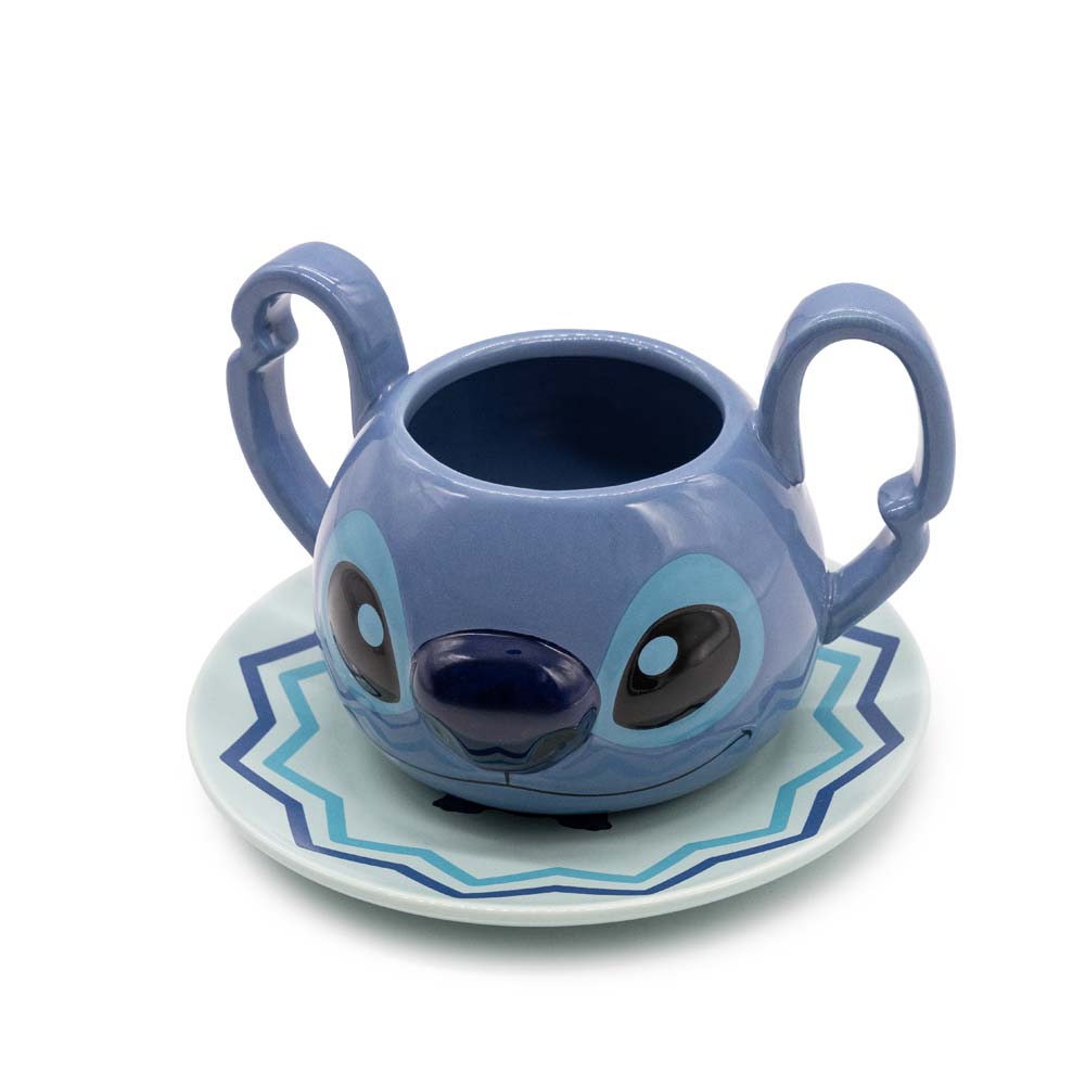Disney - Lilo & Stitch - Stitch Moulded Teacup with Saucer - Packshot 2
