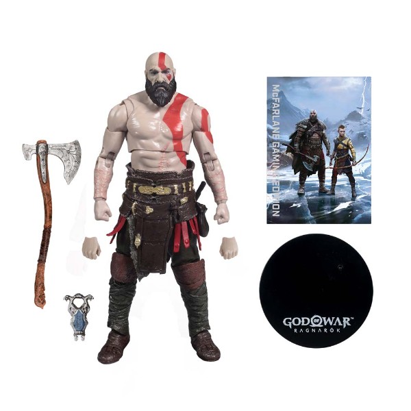 God of War Ragnarok - Kratos 7" Action Figure - Packshot 4