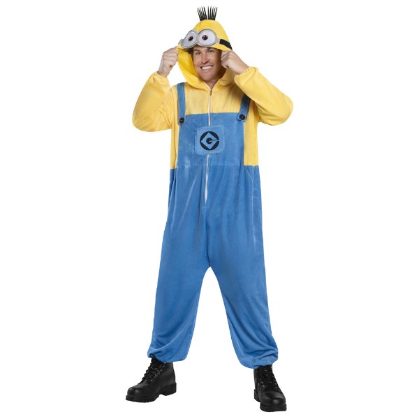 Despicable Me - Minion Jumpsuit Adult Costume S-M - Packshot 2