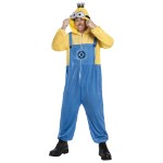 Despicable Me - Minion Jumpsuit Adult Costume S-M - Packshot 2