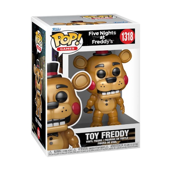 Five Nights at Freddy's - Toy Freddy Pop! Vinyl Figure - Packshot 2