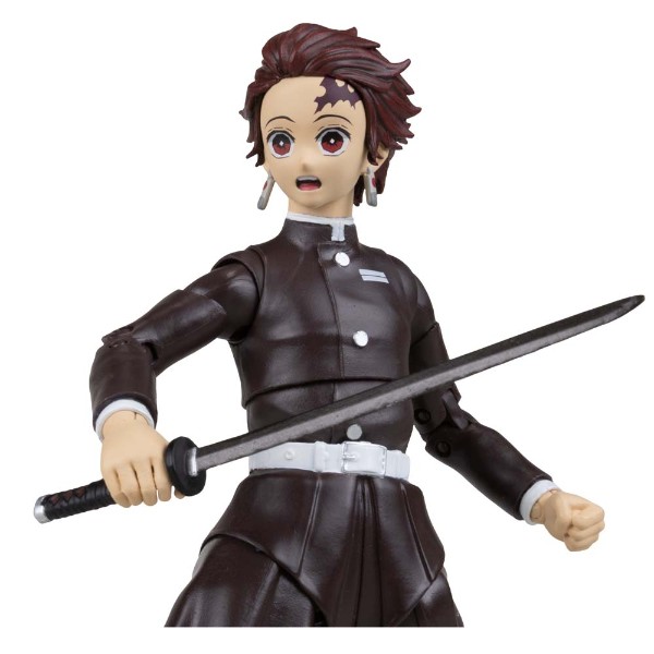 Demon Slayer - Tanjiro Kamado (Demon Slayer Corps Uniform) 7" Action Figure - Packshot 2