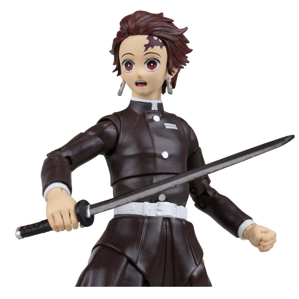 Demon Slayer - Tanjiro Kamado (Demon Slayer Corps Uniform) 7" Action Figure - Packshot 2