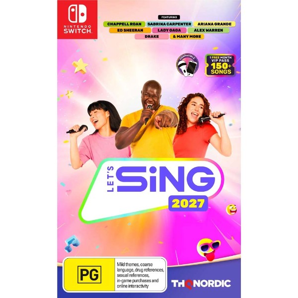 Let's Sing 2027 - Packshot 1