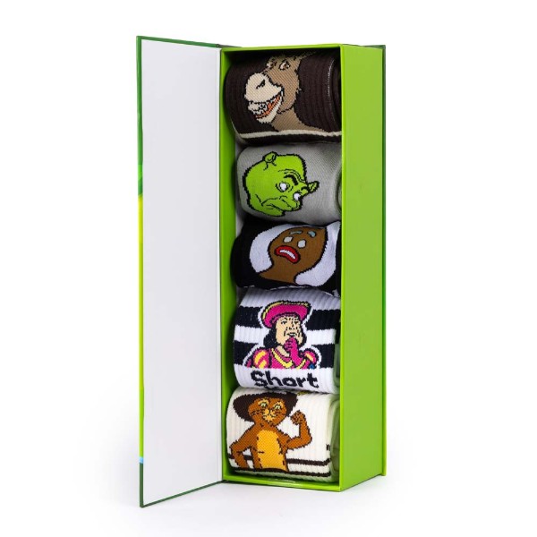 Shrek - Shrek Faves Mixed Socks 5-Pack - Packshot 1