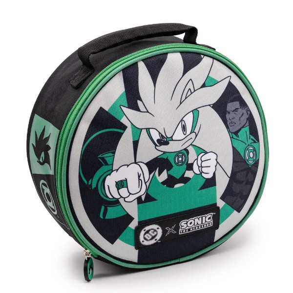 DC X Sonic the Hedgehog - Silver & Green Lantern Lunch Bag - Packshot 1