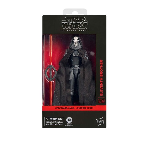 Star Wars - The Black Series - Maul Shadow Lord Eleventh Brother Action Figure - Packshot 2