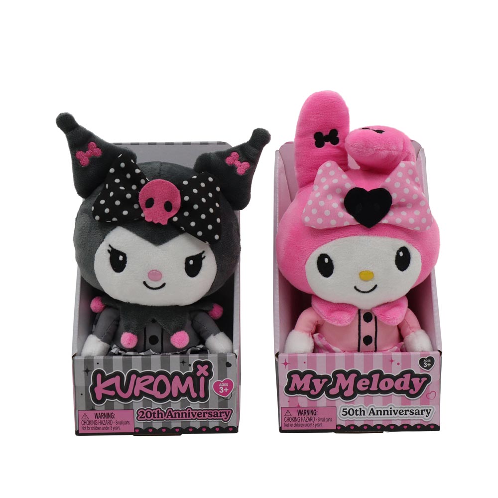Sanrio - Kuromi & My Melody Anniversary Plush (Assorted) - Packshot 2