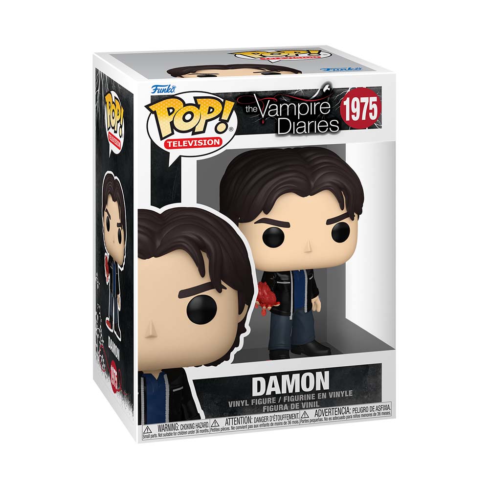 The Vampire Diaries - Damon Salvatore Pop! Vinyl Figure - Packshot 2