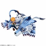 Digimon - Garurumon & Yamato Ishida G.E.M. Series Statue - Packshot 1